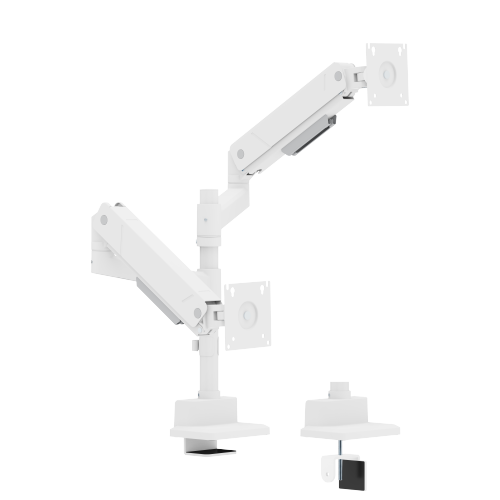 LIFTMAX Heavy-Duty Pole-Mounted Dual-Screen Mechanical Spring Monitor Arm LDT115-C024PE  from china(chinese)
