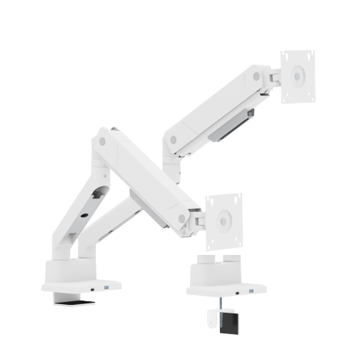 LIFTMAX Heavy-Duty Dual-Screen Gas Spring Monitor Arm with 3.0 USB-A & USB-C Ports  LDT115-C024UC  from china(chinese)
