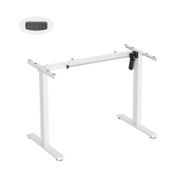 Cost-Effective Single-Motor Reversed Column Sit-Stand Desk (Frame Only)