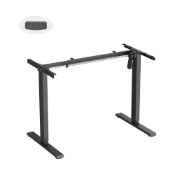 Cost-Effective Single-Motor Reversed Column Sit-Stand Desk (Frame Only)