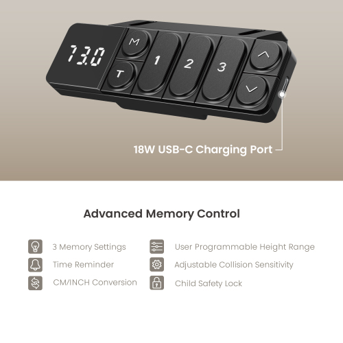 SwiftRise Brushless Dual-Motor Sit-Stand Desk (Standard Column) M18-23D Fast. Smooth. Quiet. from china(chinese)