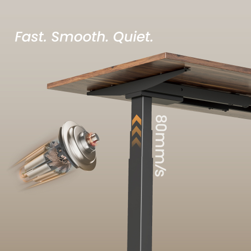 SwiftRise Brushless Dual-Motor Sit-Stand Desk (Standard Column) M18-23D Fast. Smooth. Quiet. from china(chinese)