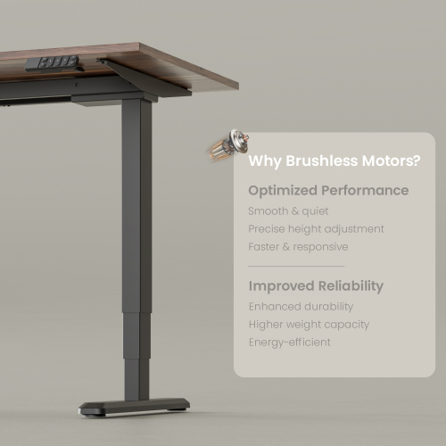 SwiftRise Brushless Dual-Motor Sit-Stand Desk (Reversed Column) M18-23R Fast. Smooth. Quiet. from china(chinese)