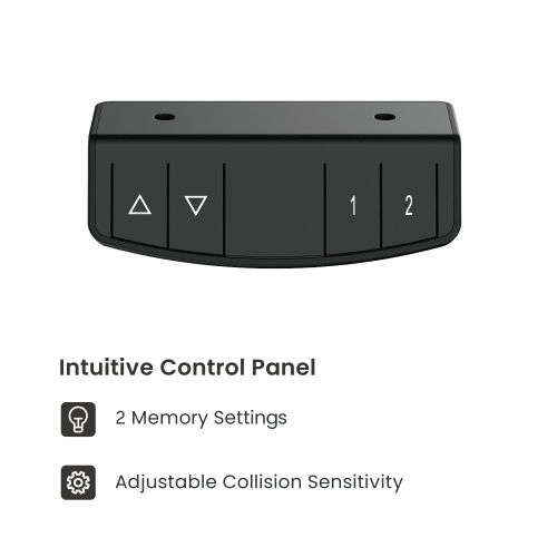 Cost-Effective Single-Motor Standard Column Sit-Stand Desk (Frame Only) S25-22D Brings comfort and modern elegance to everyday work. from china(chinese)