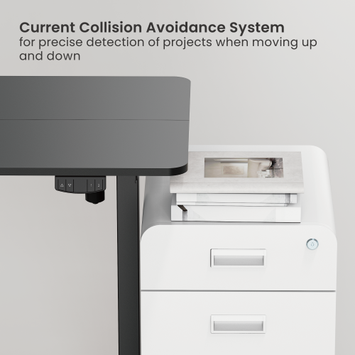 Cost-Effective Single-Motor Reversed Column Sit-Stand Desk (Frame Only) S25-22R Brings comfort and modern elegance to everyday work. from china(chinese)