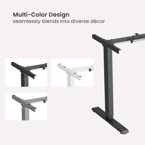 Cost-Effective Single-Motor Reversed Column Sit-Stand Desk (Frame Only) S25-22R Brings comfort and modern elegance to everyday work. from china(chinese)