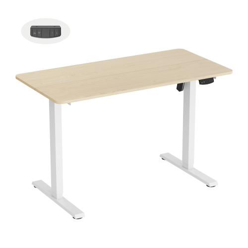 Cost-Effective Single-Motor Sit-Stand Desk S25-22R-B Brings comfort and modern elegance to everyday work. from china(chinese)