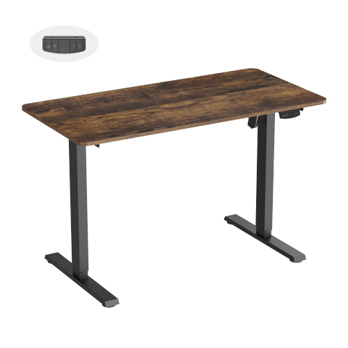 Cost-Effective Single-Motor Sit-Stand Desk S25-22R-B Brings comfort and modern elegance to everyday work. from china(chinese)