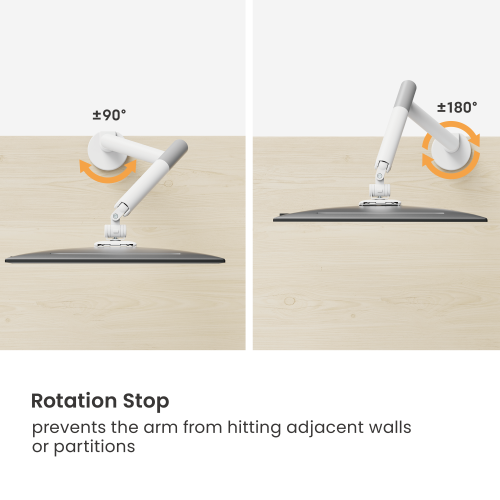 SlimBrace Heavy-Duty Gas Spring Monitor Arm LDT102-C012 Balances elegance and strength. from china(chinese)