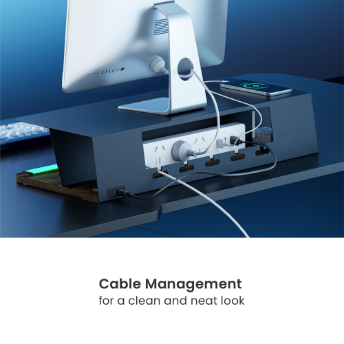 RGB Gaming Monitor Riser with Cable Tray STB29-03 Win11 “Dynamic Lighting” compatible  from china(chinese)