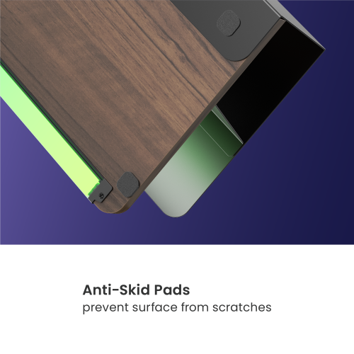 RGB Gaming Monitor Riser with Cable Tray STB29-03 Win11 “Dynamic Lighting” compatible  from china(chinese)