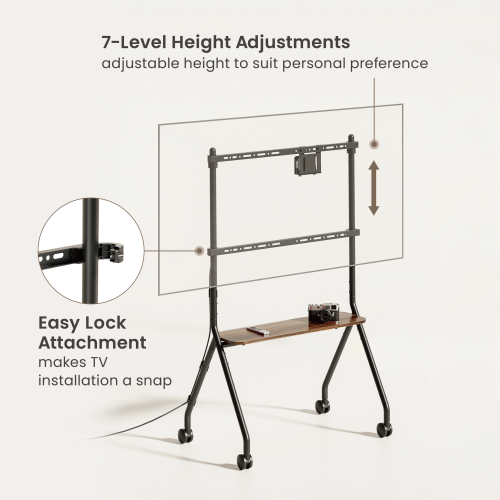 Affordable Easel Studio TV Cart FS66-46F-01  from china(chinese)