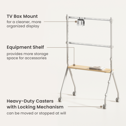 Affordable Easel Studio TV Cart FS66-46F-01  from china(chinese)