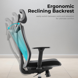 Premium High-Back Mesh Office Chair