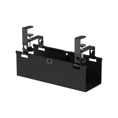 ConcealCable Clamp-On Under-Desk Cable Tray CC11-21-1 Hide the mess, highlight the desk from china(chinese)