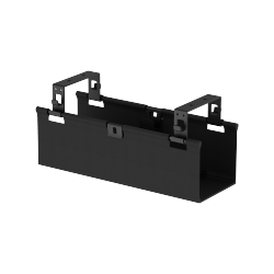 ConcealCable Screw-Mount Under-Desk Cable Tray
