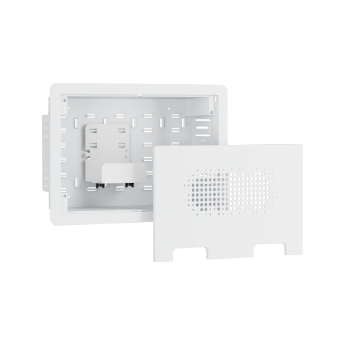 In-Wall Media Box APM13-01 Seamlessly conceals and organizes media devices and power in-wall for a sleek and flush look from china(chinese)