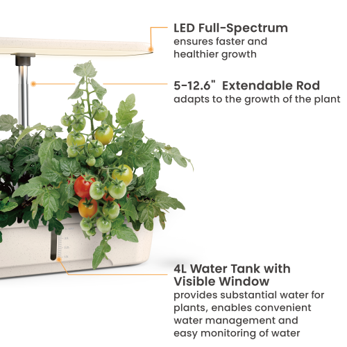 Indoor Gardening System with Smart Control Panel HGS01-1CB Grow 12 Plants at Once from china(chinese)