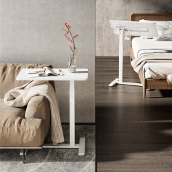 Mobile Gas Spring Side Table