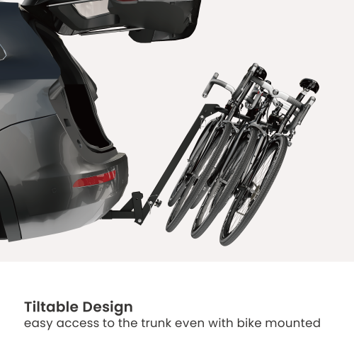 Cost-Effective Foldable 3-Bike Hitch Rack for Cars CBR15-31H  Stable. Secure. Streamlined. from china(chinese)