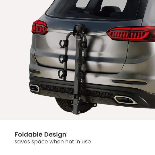 Cost-Effective Foldable 3-Bike Hitch Rack for Cars CBR15-31H  Stable. Secure. Streamlined. from china(chinese)