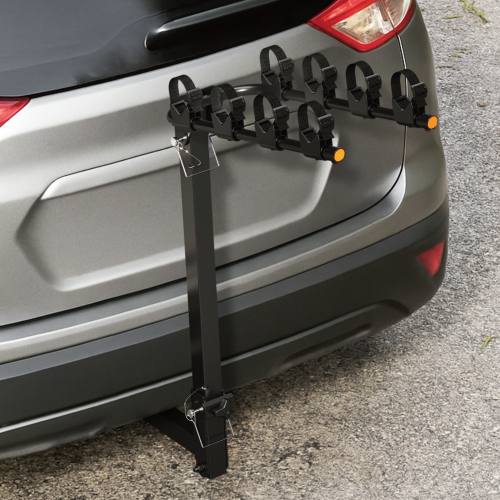 Cost-Effective Foldable 4-Bike Hitch Rack for Cars CBR15-41H  Stable. Secure. Streamlined. from china(chinese)
