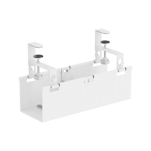 ConcealCable Clamp-On Under-Desk Cable Tray CC11-21-1 Hide the mess, highlight the desk from china(chinese)