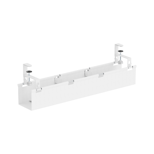 Medium ConcealCable Clamp-On Under-Desk Cable Tray CC11-21-2 Hide the mess, highlight the desk from china(chinese)