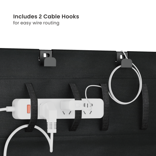 Large ConcealCable Screw-Mount Under-Desk Cable Tray CC11-21-3S Hide the mess, highlight the desk from china(chinese)