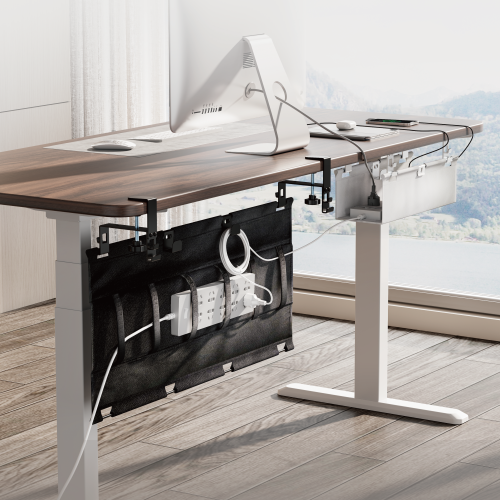 ConcealCable Screw-Mount Under-Desk Cable Tray CC11-21-1S Hide the mess, highlight the desk from china(chinese)