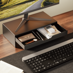Heavy-Duty Storage-Savvy Monitor Riser 