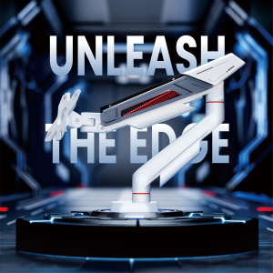 Economy Armored Mechanical Spring Monitor Arm