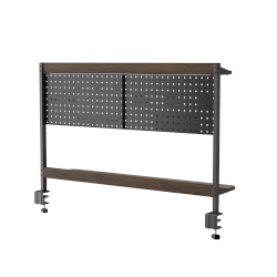 Clamp-On Multi-Purpose Pegboard Organizer Shelf