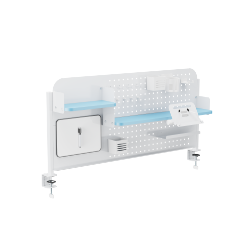 Multi-Purpose Clamp-On Desk Pegboard STB35-01 A high-performance storage solution for enhanced tidiness from china(chinese)