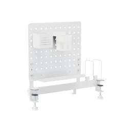 Multi-Purpose Clamp-On Desk Pegboard