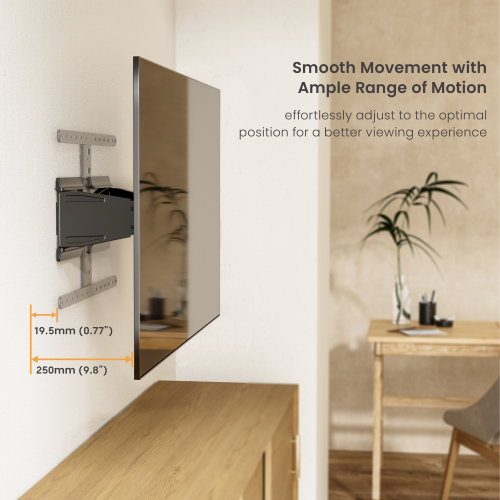 Ultra-Slim Full-Motion TV Wall Mount LPA79-464 For most 43"-90" TVs from china(chinese)