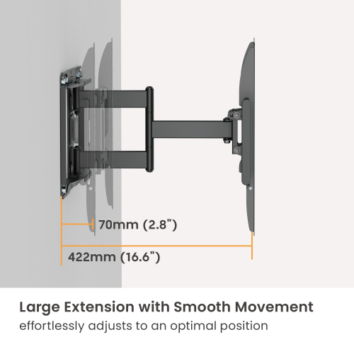 Cost-Effective Full-Motion TV Wall Mount LPA86-463D  A solution combining functionality with affordability from china(chinese)
