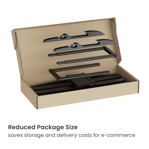 Cost-Effective Heavy-Duty Full-Motion TV Wall Mount LPA86-466A With enhanced robustness to hold TVs up to 75kg & larger extension from china(chinese)