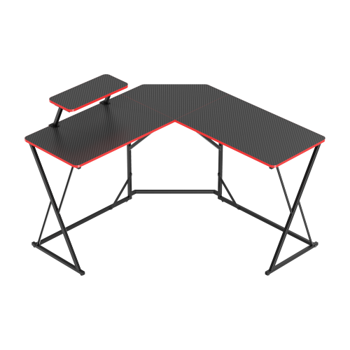 Value-Priced Corner Gaming Desk with Monitor Riser GMD18-1  from china(chinese)