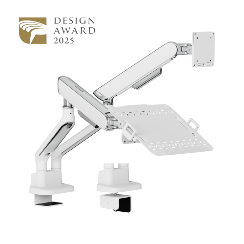 ELITE Mechanical Spring Monitor Arm with Laptop Holder LDT118-C024ML Leads the modernity by appearance and functionality. from china(chinese)