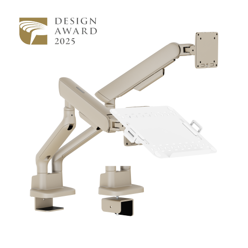 ELITE Mechanical Spring Monitor Arm with Laptop Holder LDT118-C024ML Leads the modernity by appearance and functionality. from china(chinese)