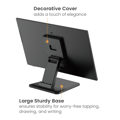 Economy Adjustable Touch Screen Monitor Stand LDT121-T01 For most 17"-27" Monitors from china(chinese)