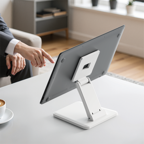 Economy Adjustable Touch Screen Monitor Stand LDT121-T01 For most 17"-27" Monitors from china(chinese)