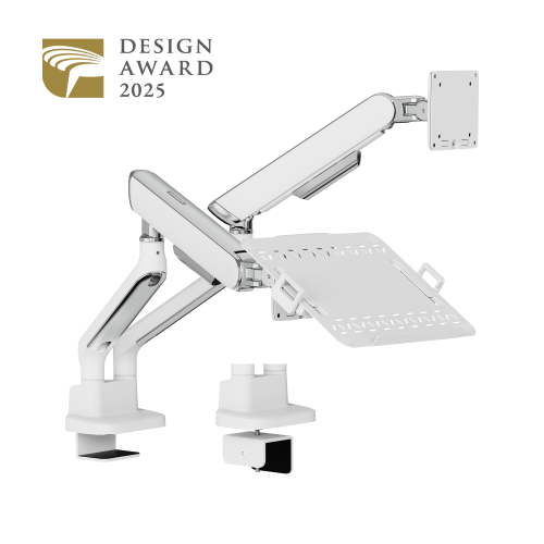 ELITE Mechanical Spring Monitor Arm with Laptop Holder LDT118-C024ML Leads the modernity by appearance and functionality. from china(chinese)