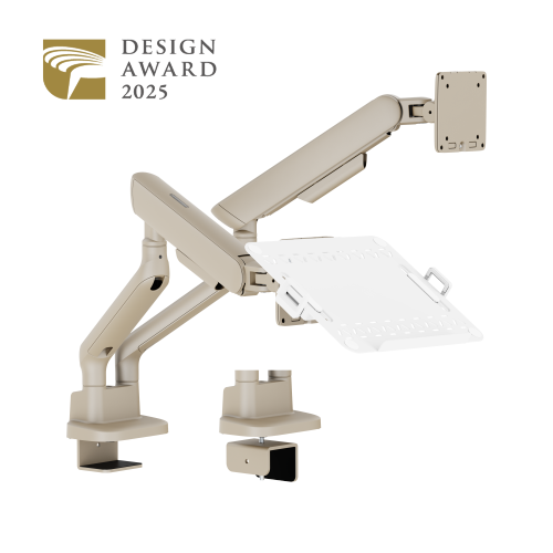ELITE Mechanical Spring Monitor Arm with Laptop Holder LDT118-C024ML Leads the modernity by appearance and functionality. from china(chinese)