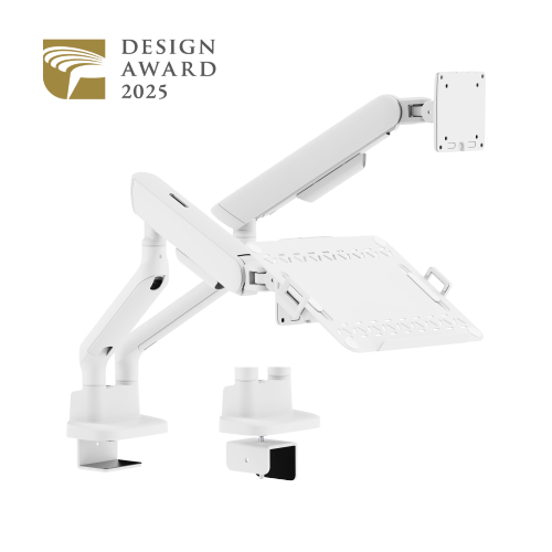 ELITE Mechanical Spring Monitor Arm with Laptop Holder LDT118-C024ML Leads the modernity by appearance and functionality. from china(chinese)