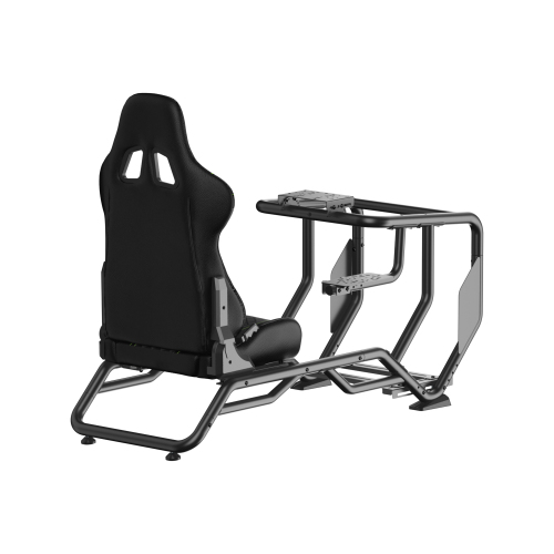  Adjustable Racing Simulator Cockpit with Gear Shift Mount LRS14-BS05 with Supportive Reclining PVC Cover Seat from china(chinese)