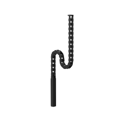 Screw-Mounted Cable Management Spine with Magnetic Channel