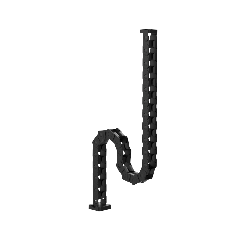 Screw-Mounted Cable Management Spine CC10-18 With Sleek Joint from china(chinese)