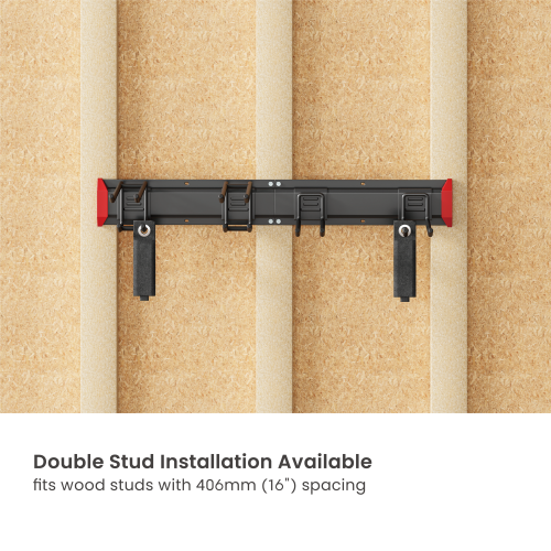 Versatile Heavy-Duty Wall Storage Rack (in 2-Piece Wall Plates) LGS01-01 Tools organized, spaces optimized. from china(chinese)